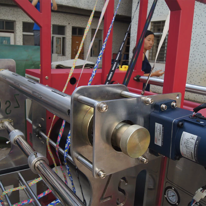 M&aacute;quina de prensado en caliente por transferencia de rollo de cinta de cord&oacute;n