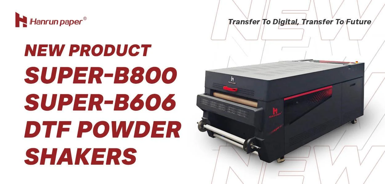 Nuevo producto | Agitadores de polvo DTF Super-B800 y Super-B606