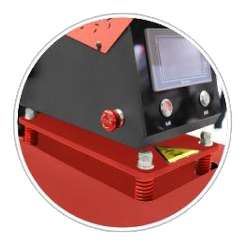 Prensa térmica neumática de doble estación PRO-F6040-2