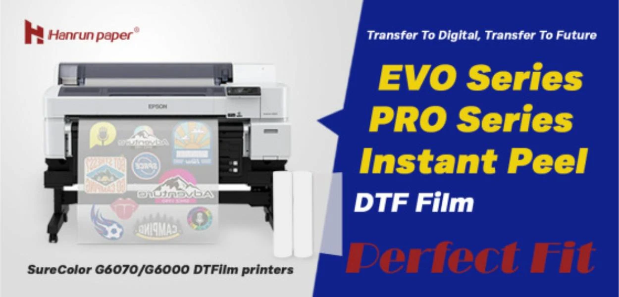 Impresi&oacute;n DTF | Pel&iacute;cula Hanrun Paper DTF: la combinaci&oacute;n perfecta para las impresoras EPSON SureCol