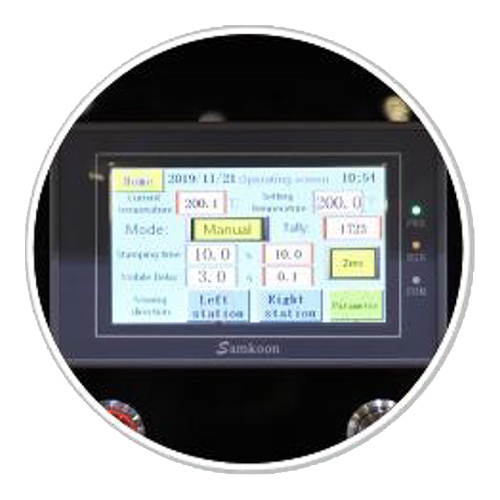 Prensa térmica neumática de doble estación PRO-F6040-2