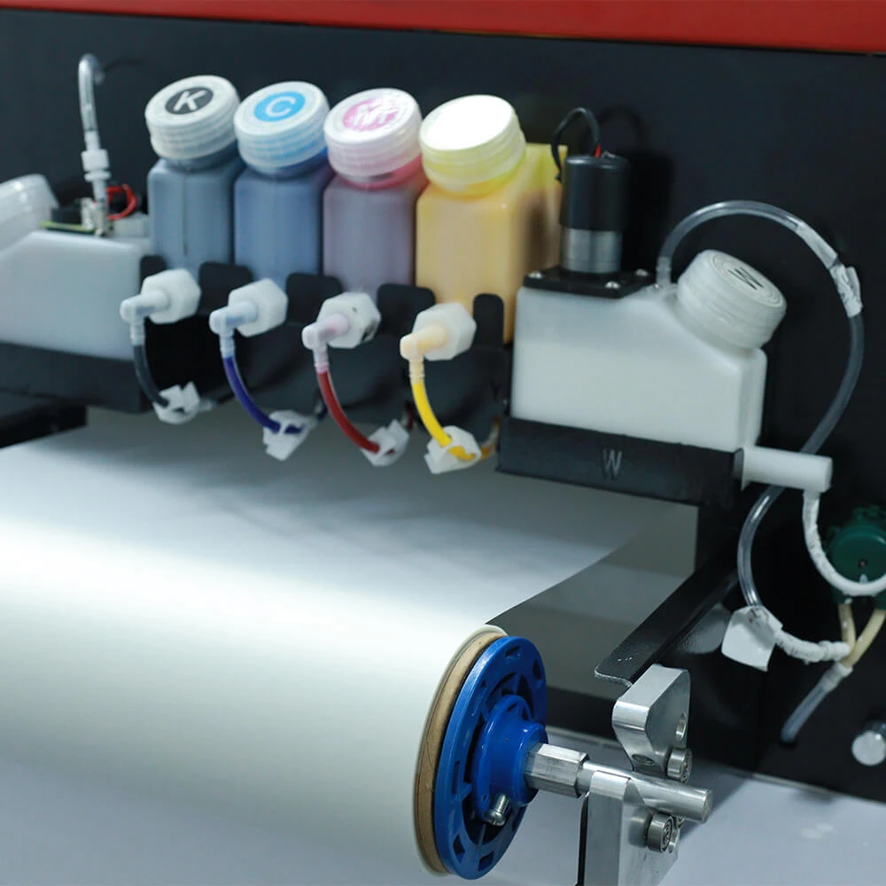 Paquete de impresora DK A-30 A3 DTF con prensa t&eacute;rmica DK F-2938