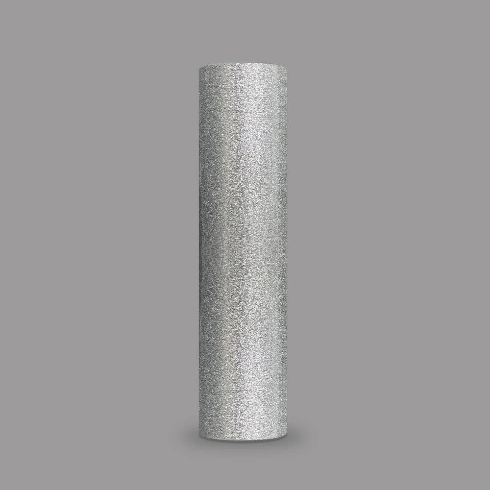 Pel&iacute;cula de etiquetas Glitter dorado/plateado