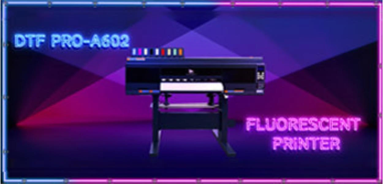 Nueva impresora fluorescente DTF: resultados de im&aacute;genes m&aacute;s espectaculares