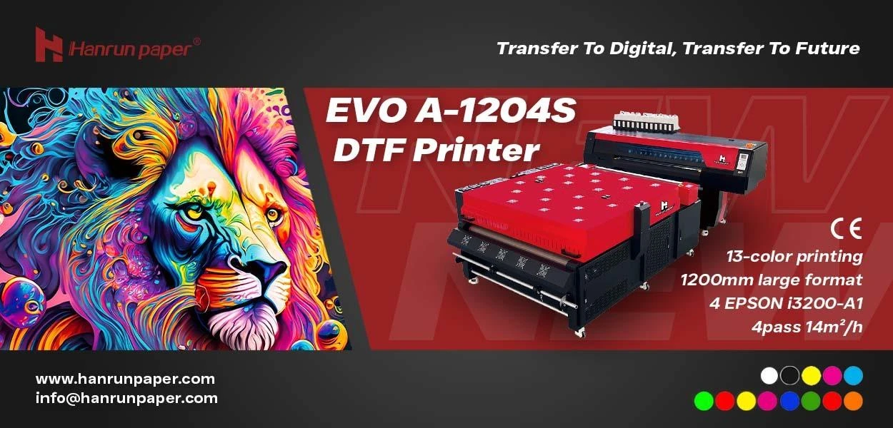 Nuevo producto | Impresora DTF EVO A-1204S: dominio del multicolor sin esfuerzo