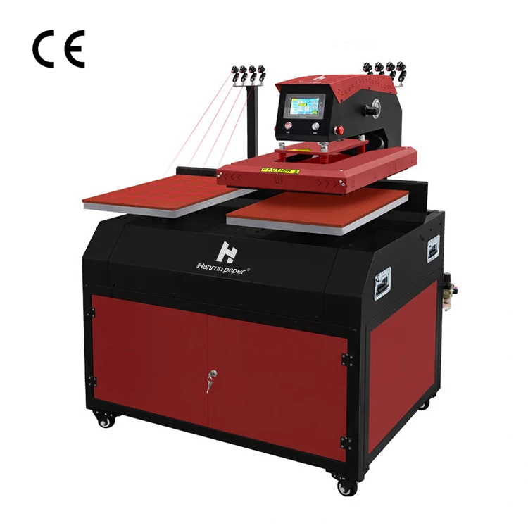 Prensa t&eacute;rmica neum&aacute;tica de doble estaci&oacute;n PRO-F6040-2