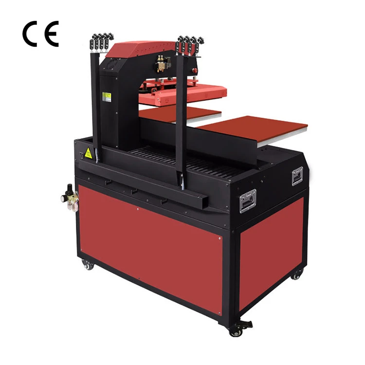 Prensa t&eacute;rmica neum&aacute;tica de doble estaci&oacute;n PRO-F6040-2