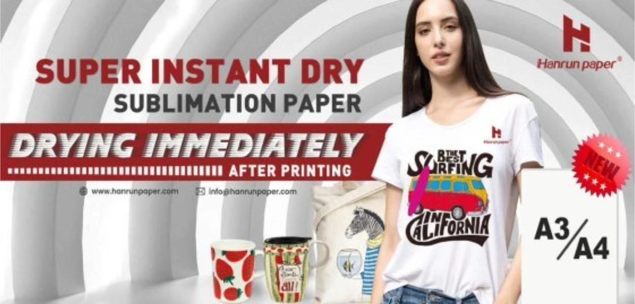 Nuevo producto | &iexcl;Papel de sublimaci&oacute;n de secado s&uacute;per instant&aacute;neo en un segundo!