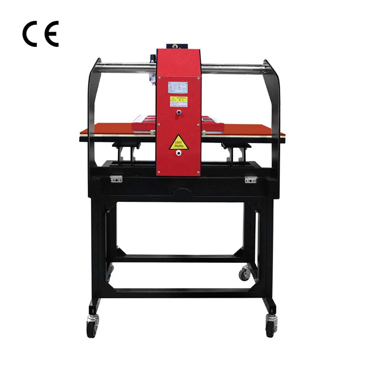 Prensa t&eacute;rmica neum&aacute;tica de doble estaci&oacute;n EVO-F6040-2