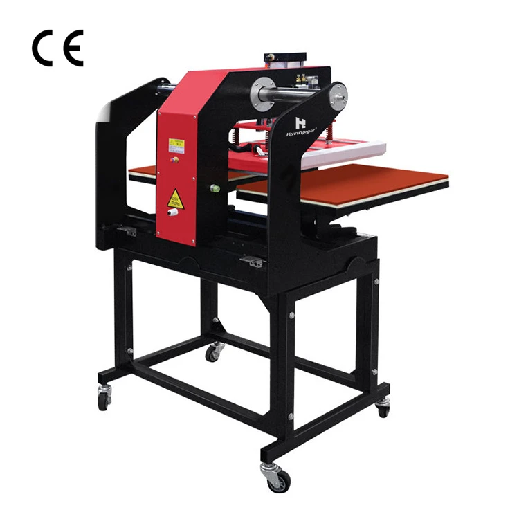 Prensa t&eacute;rmica neum&aacute;tica de doble estaci&oacute;n EVO-F6040-2