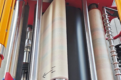 Máquina de transferencia de calor con cordón de rodillo mini SP-R2040