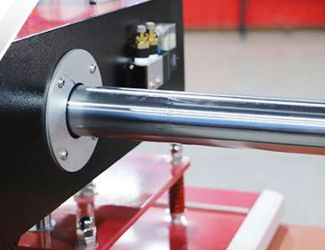 Prensa térmica neumática de doble estación EVO-F6040-2
