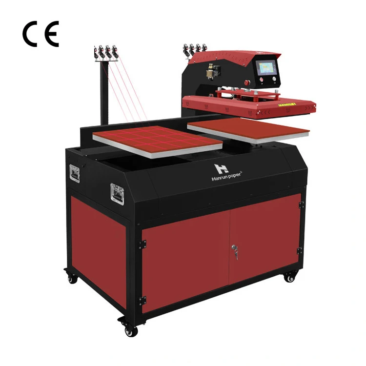 Prensa t&eacute;rmica neum&aacute;tica de doble estaci&oacute;n PRO-F6040-2