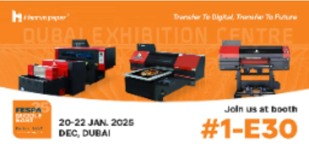 Conozca a Hanrun Paper en FESPA Middle East 2025