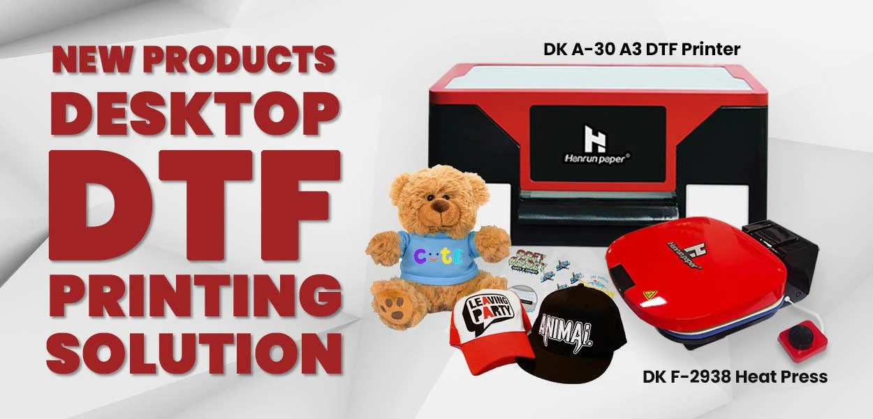 Nuevos productos | Soluci&oacute;n de impresi&oacute;n DTF de escritorio