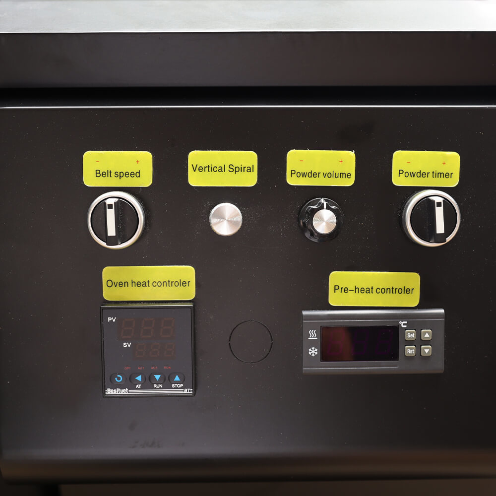 Coctelera de polvo B604 DTF con sistema automático de reciclaje de polvo