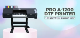Salida de gradiente estable y delicada | Impresora PRO A-1200 DTF