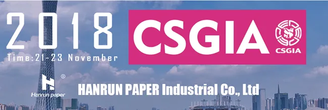 What’s the schedule of Hanrun Paper in South America after SGIA & ITMA?