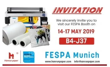 Invitaci&oacute;n de FESPA M&uacute;nich (mayo de 2019)