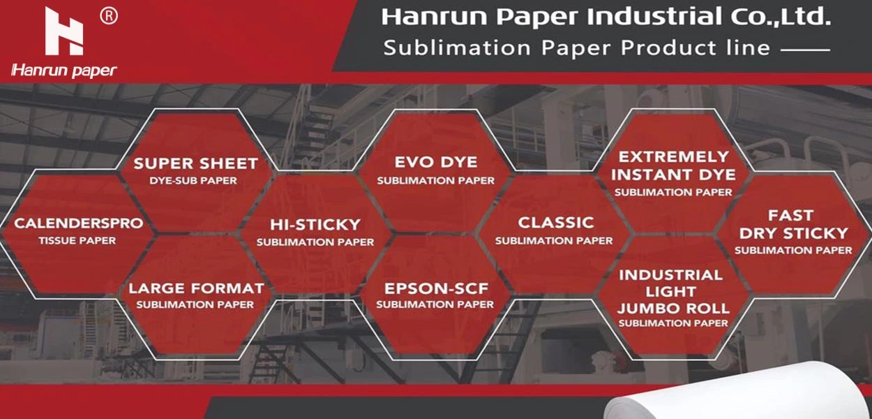 Gu&iacute;a de papel para sublimaci&oacute;n de papel Hanrun.