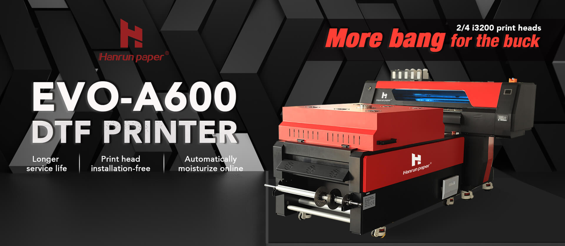 Nuevo producto | Impresora inteligente automatizada EVO A600 DTF