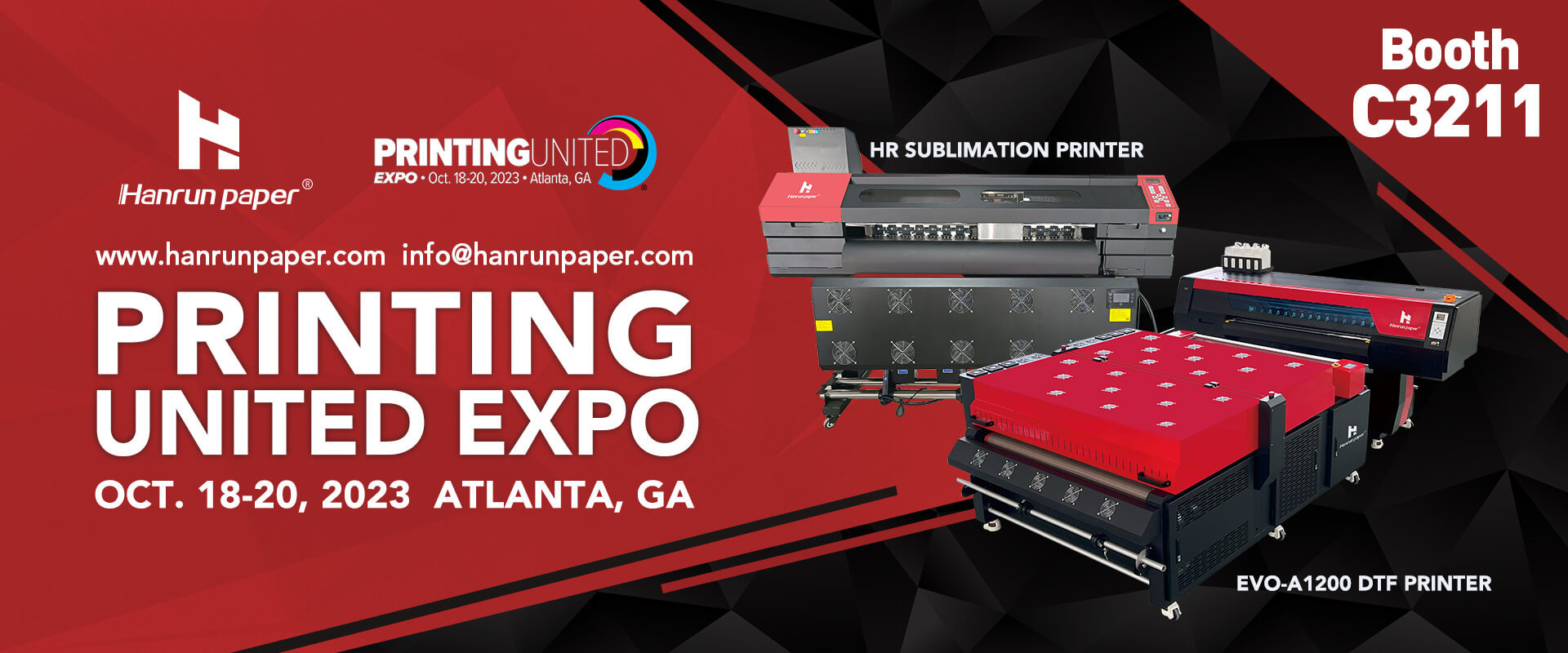 ¡Conozca a Hanrun Paper en Printing United Atlanta 2023!