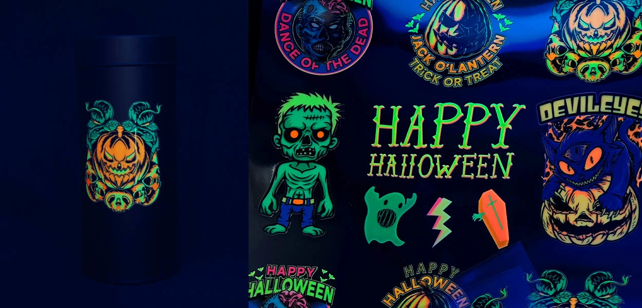 Libera la creatividad con tinta fluorescente UV