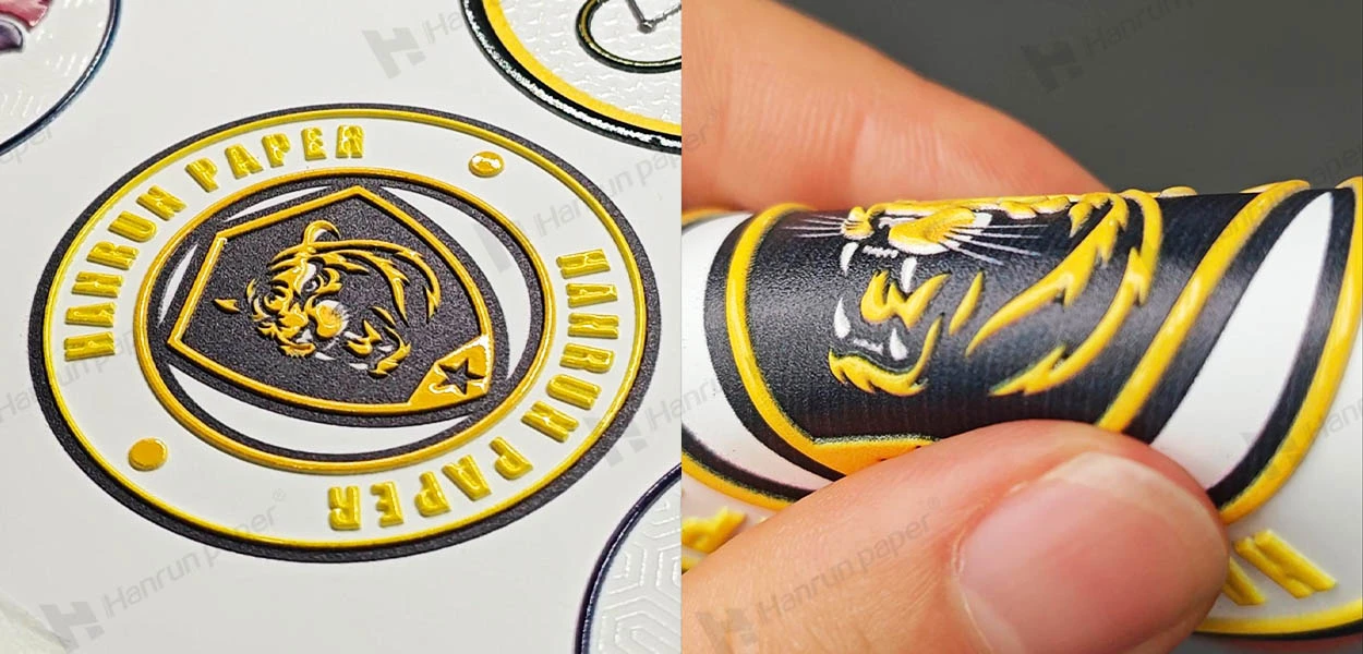 Solución de tinta de etiquetas UV 3D para mayor durabilidad y rendimiento de textura