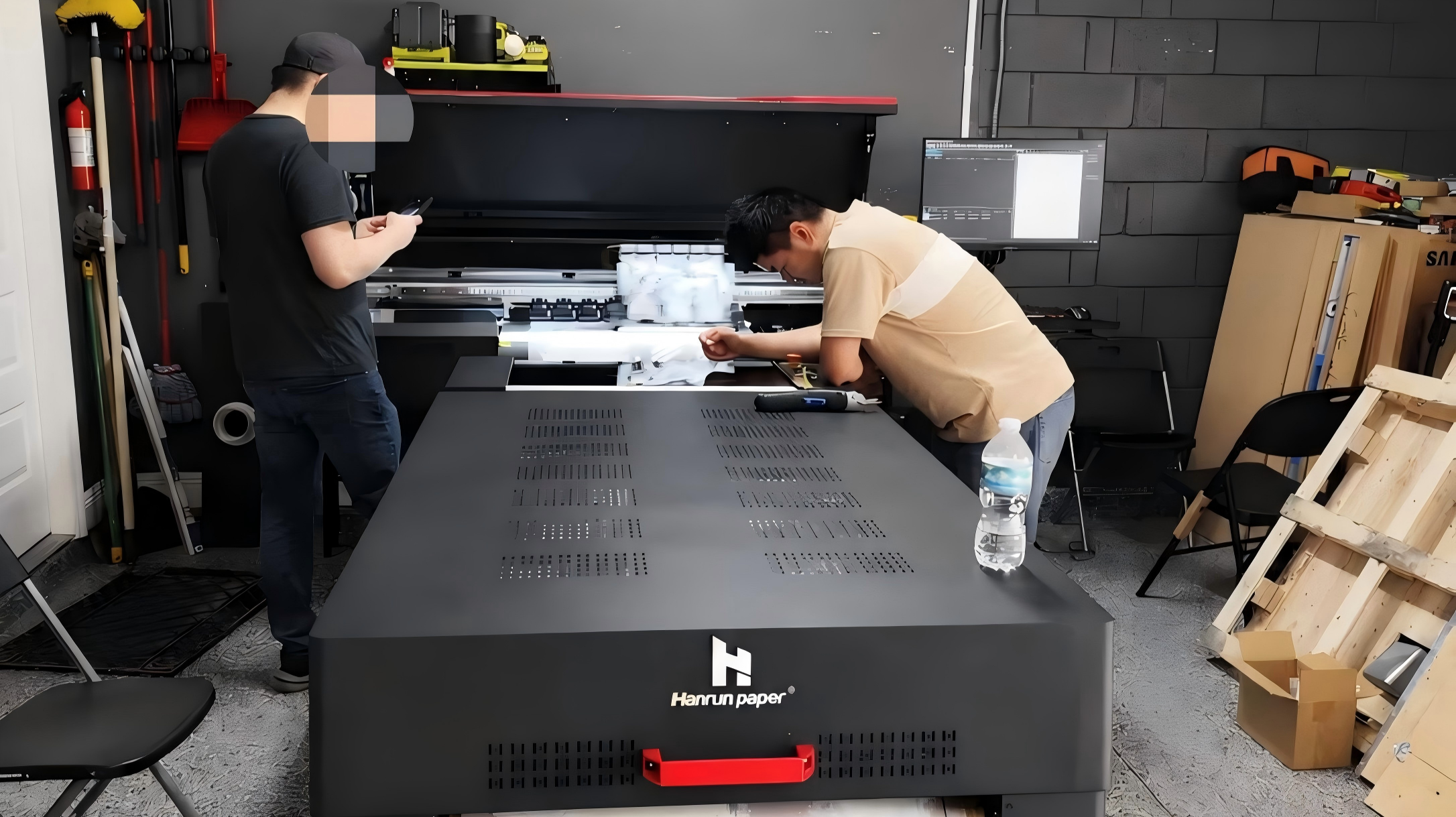 Servicio posventa de equipos de impresión digital Hanrun: soporte técnico profesional y red de servicio global
