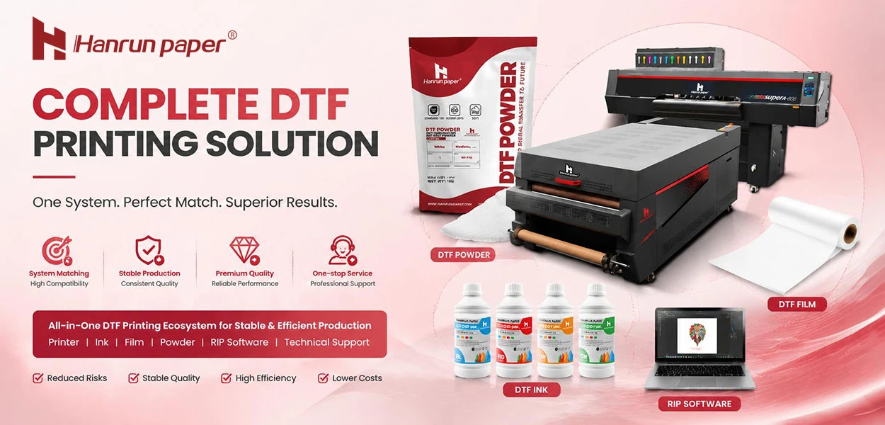 Por qu&eacute; la calidad de impresi&oacute;n DTF depende de algo m&aacute;s que solo de la impresora: una soluci&oacute;n DTF completa y compatible es la clave